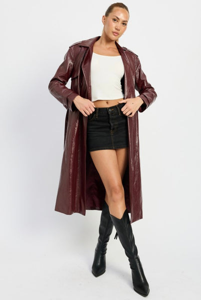 Amethyst Wine Coat