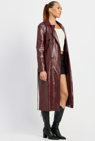 Amethyst Wine Coat